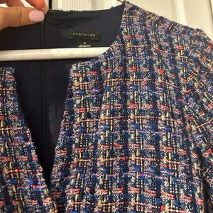 Ann Taylor Tweed Dress Size 2